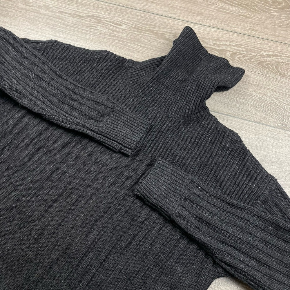 Sweaty Betty‎ Women's Wool Cashmere Turtleneck Sweater Gray M/L